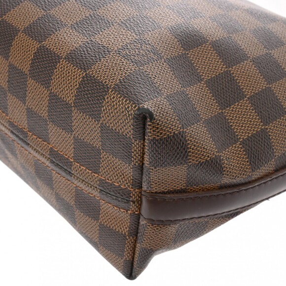 Louis Vuitton Damier Illovo Shoulder Bag Brown Canvas - Picture 7 of 11